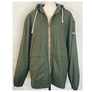 Weatherproof Vintage Hooded Rain Jacket Woman/Mens XL.